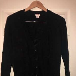 BLACK CARDIGAN